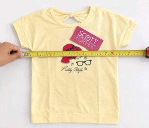 Cute Yellow Graphic T-Shirt for girls