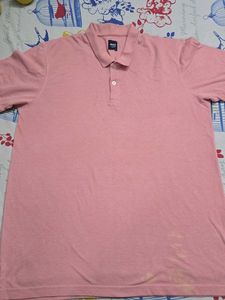 Men's Pink Polo Shirt