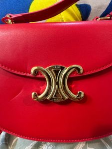 Thrifted Celine Women’s Buckle Shoulder Saddle Bag