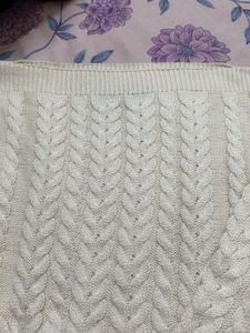 Cream Cable Knit Sweater