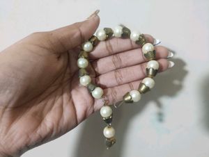 Bead and stone bracelet clearance sale