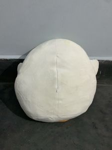 Cute Round White Duck Plush Toy