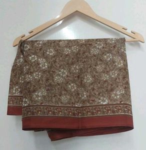Beautiful Printed Cotton Saree