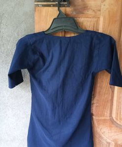 Navy Blue Party Dress