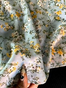 A floral printed beautiful multicoloured top