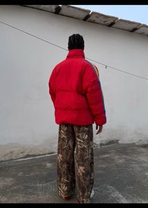 Y2K thermal Red Puffer Jacket