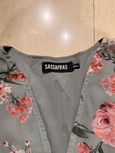 Floral Print Long Sleeve Top