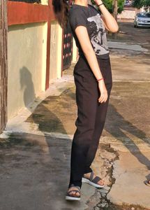 🌷| Black Trouser Pants✨️