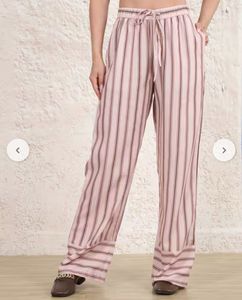 Striped Wide Leg Pants