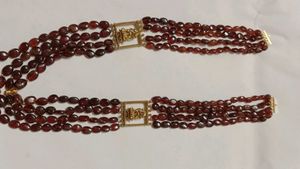 Real Agate stone three step mala