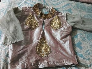 Grey Silver Lehenga