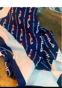 Fila Printed satin Scarf/bandana
