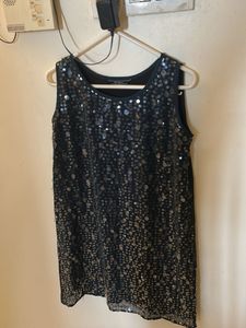 Sparkly Sequin Sleeveless Top