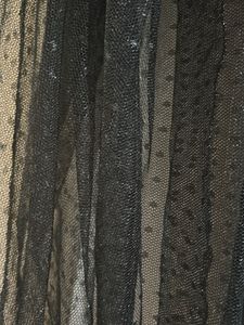 Scarf sheer Black