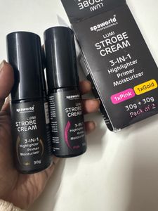 Spa World 3-in-1 Highlighter Primer (Pack of 2)