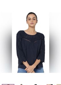 ONLY Casual Regular Sleeves SolidWomen Grey Top