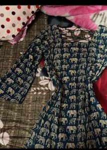 Both Elephant And  Print Mini Dress