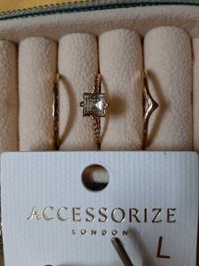 Accessorize London Ring Set