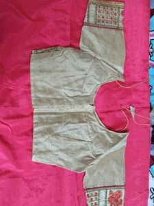 Elegant Pink Saree with Blouse and peticoat