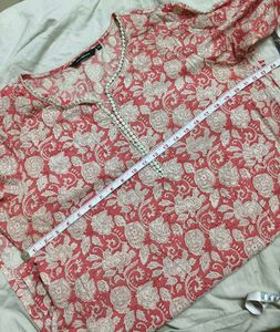 Floral Print Kurta
