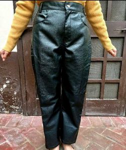 Classy Leather Jean