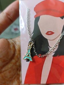 Eiffel tower Pendant Chain