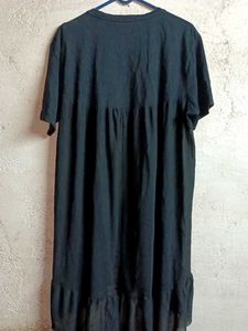 ZARA Oversized Mesh Top Long Black 🖤