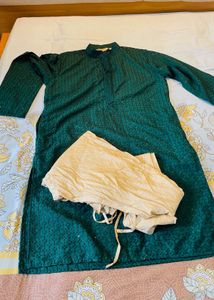 combo of 2kurta Green  black and 1 chudid