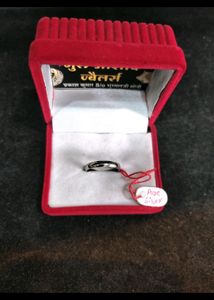 Band Ring Plan Round Pure Silver 925