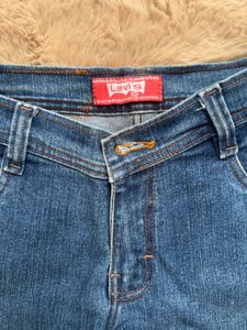 low rise Classic Blue Denim Jeans