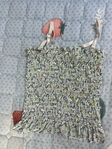 Smocked Crop Tops - Set of 2