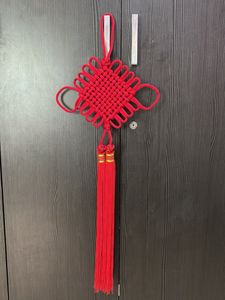 Red Chinese Knot Tassel Decor