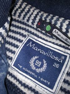 Denim Blue 6-8yrs Boys Polo Shirt