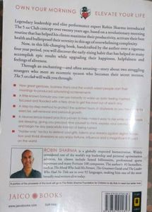 The 5 AM Club by Robin Sharma