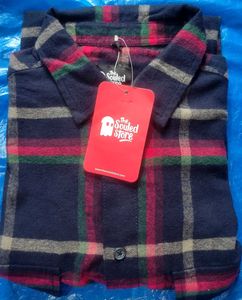 The Souled Store Men's Flannel  Relaxed fit Plaid