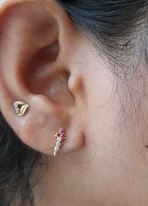 Exquisite Gemstone Stud Earrings