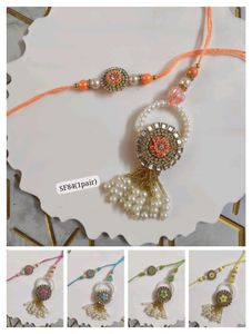 Bhai Bhabhi Rakhi Pair