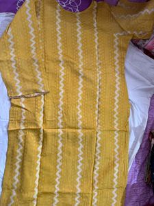 Elegant Yellow Kurta Set