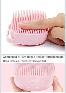 🫧Cute Silicone Body &amp; hair soft Brush