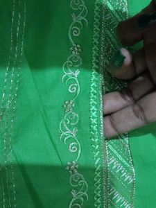 Elegant Green Kurta Pyjama Set with Dupatta