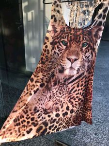 Leopard Skater dress