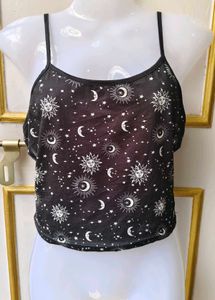Celestial Print Cami Top