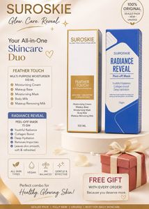Suroskie Radiance Mask & Feather Moisturiser