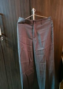 SAVANA Korean Fit Straight Wide Trousers