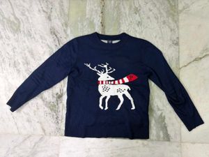 GAP Reindeer Holiday Sweater
