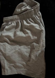 Grey Smiley Face Lounge Shorts