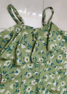 Mother- Daughter Set Pista Floral Printed