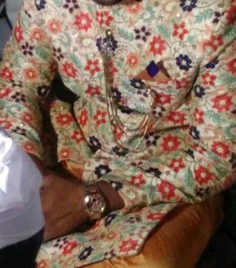 only 1 Time used Floral Sherwani