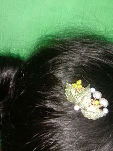 Sparkling Leaf Hair Comb
