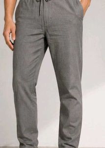 Comfortable Grey Linen Pants